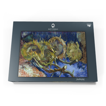 Vincent van Gogh's Four Withered Sunflowers (1887) 1000 Puzzle Schachtel Ansicht3