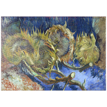 puzzleplate Vincent van Gogh's Four Withered Sunflowers (1887) 1000 Puzzle