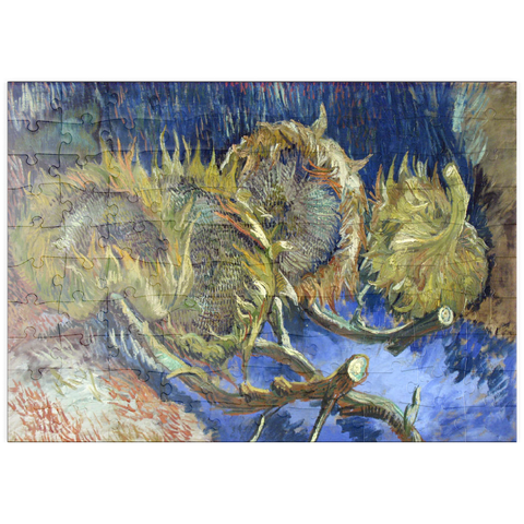 puzzleplate Vincent van Gogh's Four Withered Sunflowers (1887) 100 Puzzle