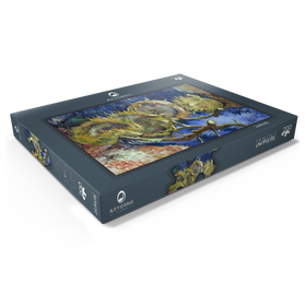 Alternative Darstellung des Puzzle-Motivs Vincent van Gogh's Four Withered Sunflowers (1887) – Puzzleteile: 200