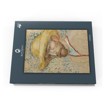 Vincent van Gogh's Self-Portrait with a Straw Hat (1887) 100 Puzzle Schachtel Ansicht3