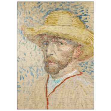 puzzleplate Vincent van Gogh's Self-Portrait with a Straw Hat (1887) 200 Puzzle