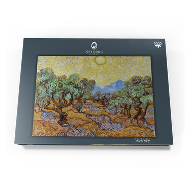 Vincent van Gogh's Olive Trees (1889) 1000 Puzzle Schachtel Ansicht3