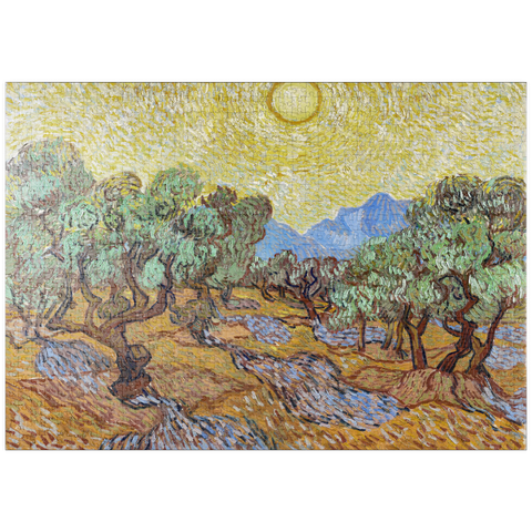 puzzleplate Vincent van Gogh's Olive Trees (1889) 1000 Puzzle
