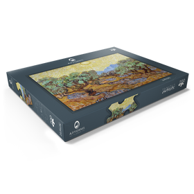 Alternative Darstellung des Puzzle-Motivs Vincent van Gogh's Olive Trees (1889) – Puzzleteile: 200