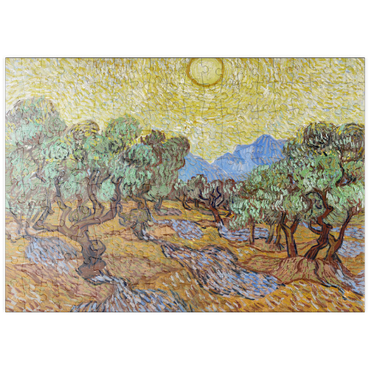 puzzleplate Vincent van Gogh's Olive Trees (1889) 200 Puzzle