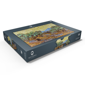 Alternative Darstellung des Puzzle-Motivs Vincent van Gogh's Olive Trees (1889) – Puzzleteile: 500