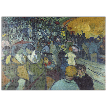 puzzleplate Vincent van Gogh's Les Arènes (1888) 500 Puzzle