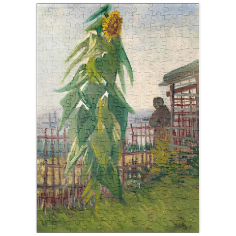 puzzleplate Vincent van Gogh's Allotment with Sunflower (1887) 200 Puzzle
