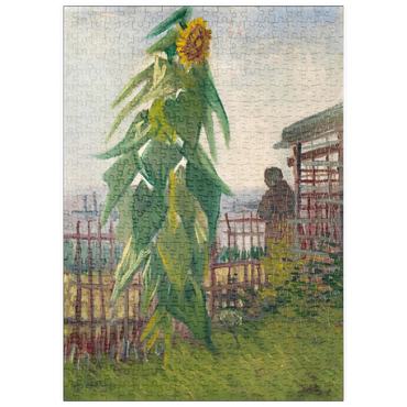 puzzleplate Vincent van Gogh's Allotment with Sunflower (1887) 500 Puzzle