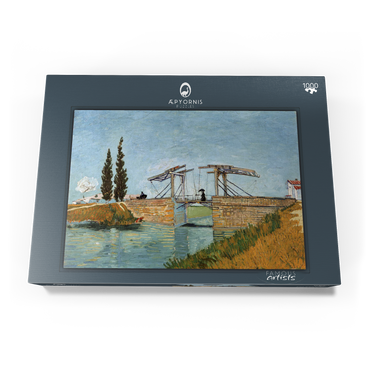 Vincent van Gogh's Langlois Bridge at Arles (1888) 1000 Puzzle Schachtel Ansicht3