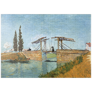 puzzleplate Vincent van Gogh's Langlois Bridge at Arles (1888) 1000 Puzzle