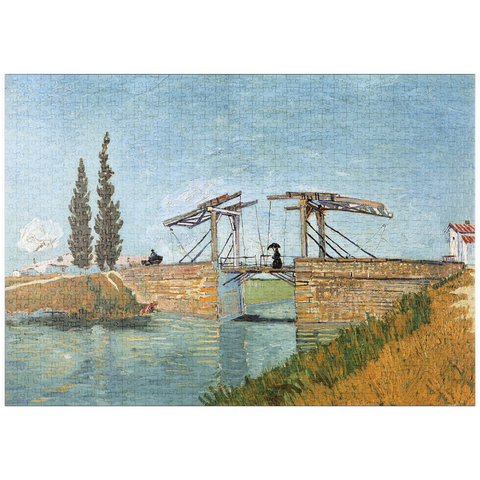 puzzleplate Vincent van Gogh's Langlois Bridge at Arles (1888) 1000 Puzzle