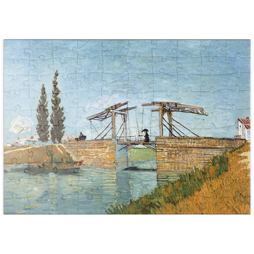 puzzleplate Vincent van Gogh's Langlois Bridge at Arles (1888) 100 Puzzle