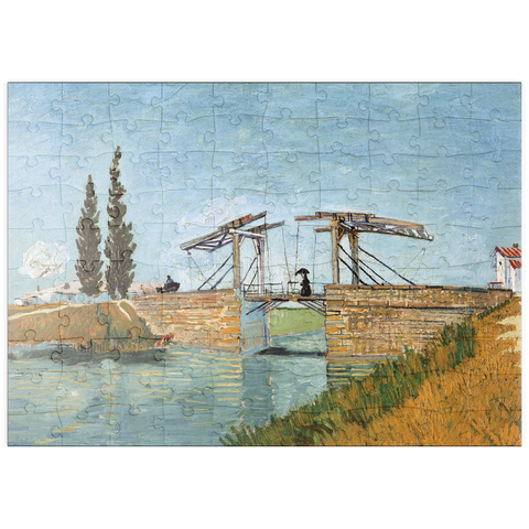puzzleplate Vincent van Gogh's Langlois Bridge at Arles (1888) 100 Puzzle