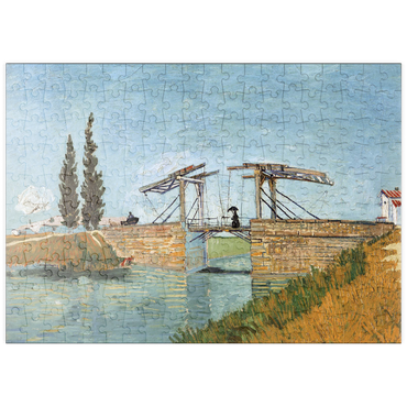 puzzleplate Vincent van Gogh's Langlois Bridge at Arles (1888) 200 Puzzle