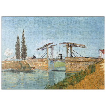 puzzleplate Vincent van Gogh's Langlois Bridge at Arles (1888) 500 Puzzle