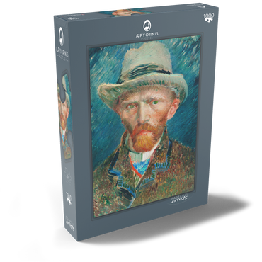 Self-portrait (1887) by Vincent van Gogh 1000 Puzzle Schachtel Ansicht2