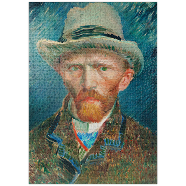 puzzleplate Self-portrait (1887) by Vincent van Gogh 1000 Puzzle