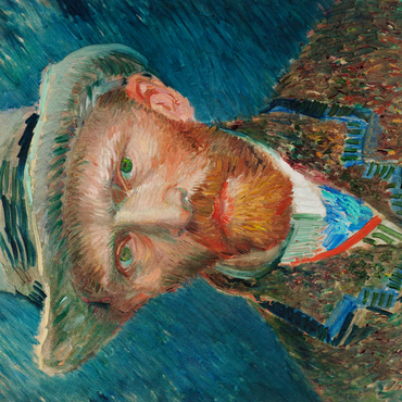 Self-portrait (1887) by Vincent van Gogh 1000 Puzzle 3D Modell