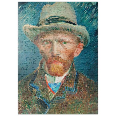 puzzleplate Self-portrait (1887) by Vincent van Gogh 200 Puzzle