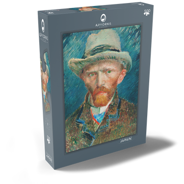Self-portrait (1887) by Vincent van Gogh 500 Puzzle Schachtel Ansicht2