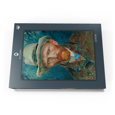 Self-portrait (1887) by Vincent van Gogh 500 Puzzle Schachtel Ansicht3