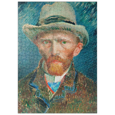 puzzleplate Self-portrait (1887) by Vincent van Gogh 500 Puzzle