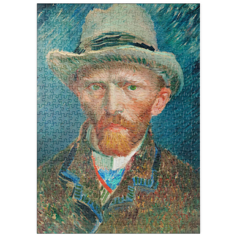 puzzleplate Self-portrait (1887) by Vincent van Gogh 500 Puzzle