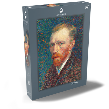 Self-Portrait (1887) by Vincent van Gogh 500 Puzzle Schachtel Ansicht2