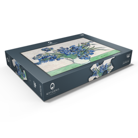 Alternative Darstellung des Puzzle-Motivs Irises (1890) by Vincent van Gogh – Puzzleteile: 1000