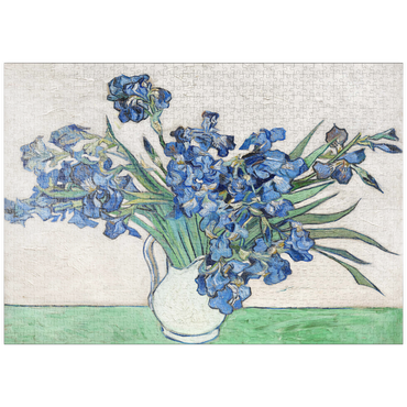 puzzleplate Irises (1890) by Vincent van Gogh 1000 Puzzle