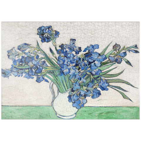 puzzleplate Irises (1890) by Vincent van Gogh 1000 Puzzle