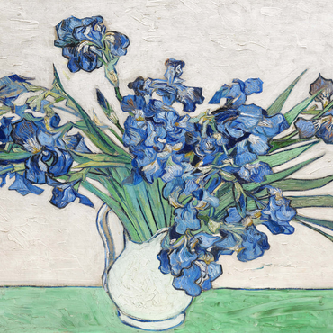 Irises (1890) by Vincent van Gogh 1000 Puzzle 3D Modell