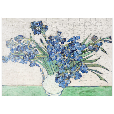 puzzleplate Irises (1890) by Vincent van Gogh 200 Puzzle