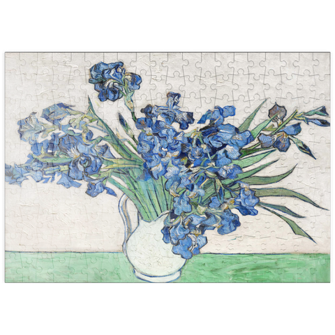 puzzleplate Irises (1890) by Vincent van Gogh 200 Puzzle