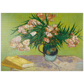 Darstellung des Puzzle-Motivs Oleanders (1888) by Vincent van Gogh – Puzzleteile: 1000