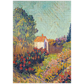 Darstellung des Puzzle Motivs Landscape (1925-1928) by Vincent van Gogh - Puzzleteile: 1000