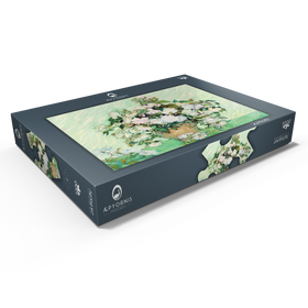 Alternative Darstellung des Puzzle-Motivs Roses (1890) by Vincent van Gogh – Puzzleteile: 1000