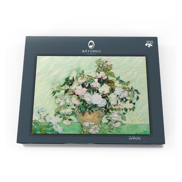 Roses (1890) by Vincent van Gogh 100 Puzzle Schachtel Ansicht3