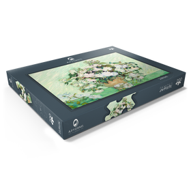 Alternative Darstellung des Puzzle-Motivs Roses (1890) by Vincent van Gogh – Puzzleteile: 200