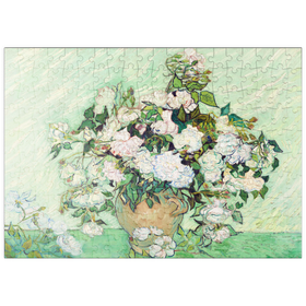 Darstellung des Puzzle-Motivs Roses (1890) by Vincent van Gogh – Puzzleteile: 200