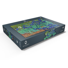Alternative Darstellung des Puzzle-Motivs Irises (1889) by Vincent van Gogh – Puzzleteile: 1000