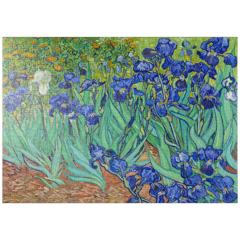 puzzleplate Irises (1889) by Vincent van Gogh 1000 Puzzle