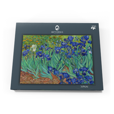 Irises (1889) by Vincent van Gogh 100 Puzzle Schachtel Ansicht3