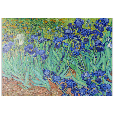 puzzleplate Irises (1889) by Vincent van Gogh 200 Puzzle
