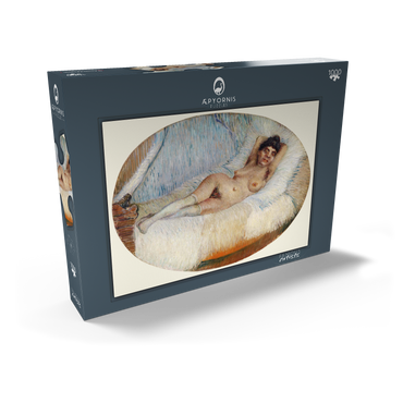 Reclining Nude (Femme nue étendue sur un lit) (1887) by Vincent van Gogh 1000 Puzzle Schachtel Ansicht2