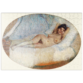 Darstellung des Puzzle Motivs Reclining Nude (Femme nue étendue sur un lit) (1887) by Vincent van Gogh - Puzzleteile: 200