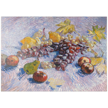 puzzleplate Grapes, Lemons, Pears, and Apples (1887) by Vincent van Gogh 1000 Puzzle