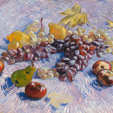 Grapes, Lemons, Pears, and Apples (1887) by Vincent van Gogh 1000 Puzzle 3D Modell